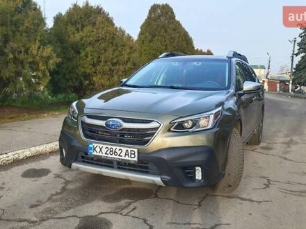 Зелений Субару Аутбек, об'ємом двигуна 2.39 л та пробігом 63 тис. км за 30200 $, фото 1 на Automoto.ua