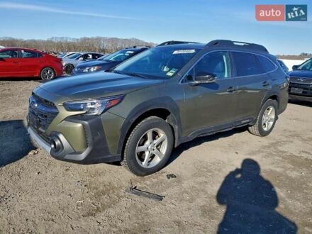 Зеленый Субару Аутбек, объемом двигателя 2.39 л и пробегом 16 тыс. км за 9500 $, фото 1 на Automoto.ua