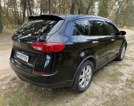 Черный Субару Трибека, объемом двигателя 3 л и пробегом 215 тыс. км за 7800 $, фото 2 на Automoto.ua