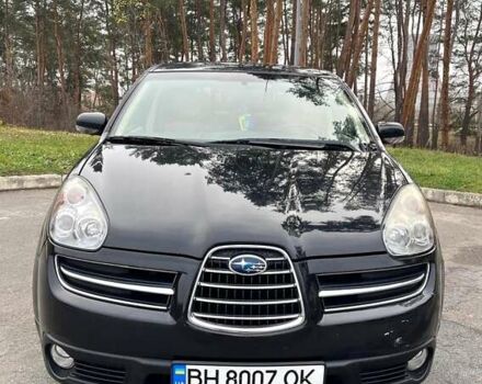 Черный Субару Трибека, объемом двигателя 3 л и пробегом 155 тыс. км за 6700 $, фото 1 на Automoto.ua