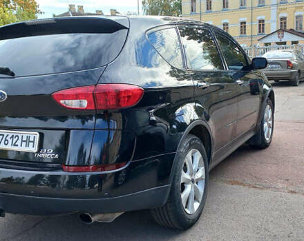 Черный Субару Трибека, объемом двигателя 3 л и пробегом 130 тыс. км за 8300 $, фото 4 на Automoto.ua