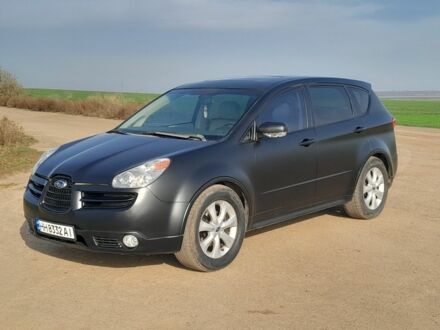 Черный Субару Трибека, объемом двигателя 3 л и пробегом 157 тыс. км за 5700 $, фото 1 на Automoto.ua