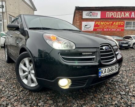 Черный Субару Трибека, объемом двигателя 3 л и пробегом 178 тыс. км за 4900 $, фото 1 на Automoto.ua