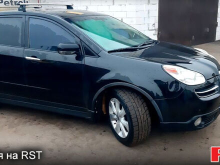 Черный Субару Трибека, объемом двигателя 3 л и пробегом 180 тыс. км за 6300 $, фото 1 на Automoto.ua