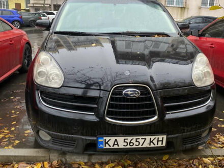 Черный Субару Трибека, объемом двигателя 3 л и пробегом 335 тыс. км за 7000 $, фото 1 на Automoto.ua