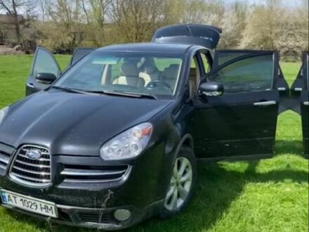 Черный Субару Трибека, объемом двигателя 3 л и пробегом 280 тыс. км за 7600 $, фото 1 на Automoto.ua