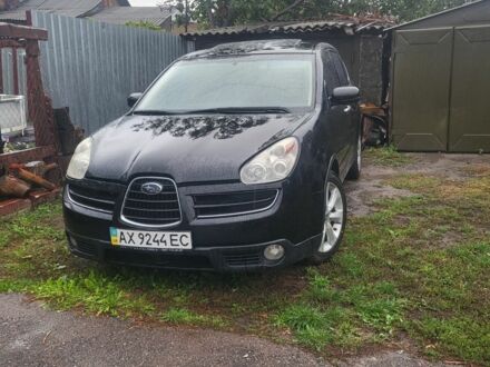 Черный Субару Трибека, объемом двигателя 3 л и пробегом 165 тыс. км за 6800 $, фото 1 на Automoto.ua