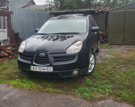 Черный Субару Трибека, объемом двигателя 3 л и пробегом 165 тыс. км за 6800 $, фото 1 на Automoto.ua