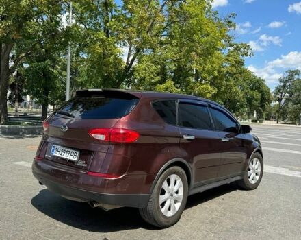 Красный Субару Трибека, объемом двигателя 3 л и пробегом 173 тыс. км за 8000 $, фото 3 на Automoto.ua