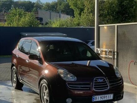 Червоний Субару Трібека, об'ємом двигуна 3 л та пробігом 160 тис. км за 8300 $, фото 1 на Automoto.ua