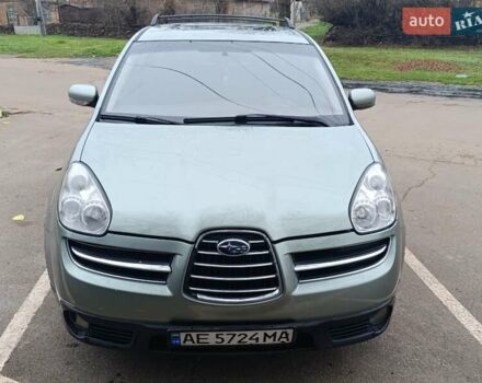 Зеленый Субару Трибека, объемом двигателя 3 л и пробегом 290 тыс. км за 5700 $, фото 1 на Automoto.ua