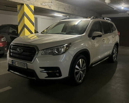 Белый Субару Ascent, объемом двигателя 2.39 л и пробегом 90 тыс. км за 24200 $, фото 1 на Automoto.ua
