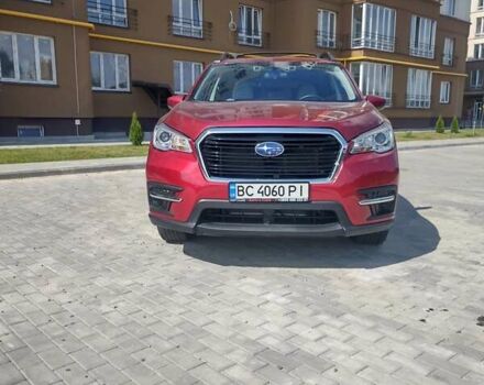 Красный Субару Ascent, объемом двигателя 2.4 л и пробегом 147 тыс. км за 22000 $, фото 4 на Automoto.ua