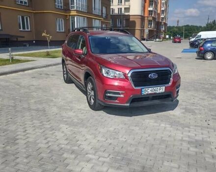 Красный Субару Ascent, объемом двигателя 2.4 л и пробегом 147 тыс. км за 22000 $, фото 1 на Automoto.ua