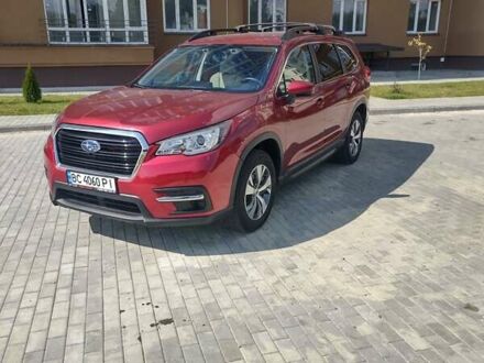 Красный Субару Ascent, объемом двигателя 2.4 л и пробегом 147 тыс. км за 22000 $, фото 1 на Automoto.ua