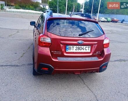 Красный Субару Crosstrek, объемом двигателя 2 л и пробегом 256 тыс. км за 8000 $, фото 5 на Automoto.ua