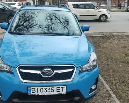 Синий Субару Crosstrek, объемом двигателя 2 л и пробегом 128 тыс. км за 12500 $, фото 1 на Automoto.ua