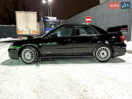 Черный Субару Impreza WRX, объемом двигателя 2 л и пробегом 190 тыс. км за 7300 $, фото 1 на Automoto.ua