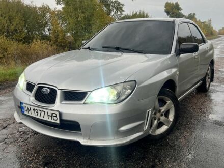Серый Субару Impreza WRX, объемом двигателя 1.6 л и пробегом 195 тыс. км за 5500 $, фото 1 на Automoto.ua