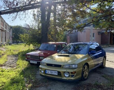 Синий Субару Impreza WRX, объемом двигателя 2 л и пробегом 220 тыс. км за 4700 $, фото 2 на Automoto.ua