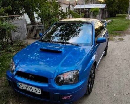 Синий Субару Impreza WRX, объемом двигателя 2 л и пробегом 235 тыс. км за 7500 $, фото 3 на Automoto.ua