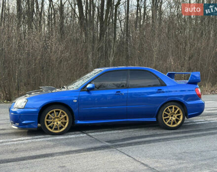 Синій Субару Імпреза ВРХ СТІ, об'ємом двигуна 2.2 л та пробігом 73 тис. км за 20000 $, фото 1 на Automoto.ua