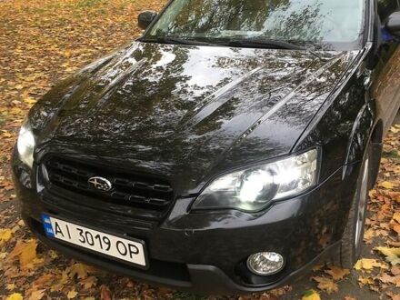 Черный Субару Legacy Outback, объемом двигателя 3 л и пробегом 307 тыс. км за 5000 $, фото 1 на Automoto.ua