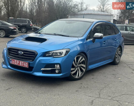 Синий Субару Levorg, объемом двигателя 1.6 л и пробегом 150 тыс. км за 17000 $, фото 1 на Automoto.ua