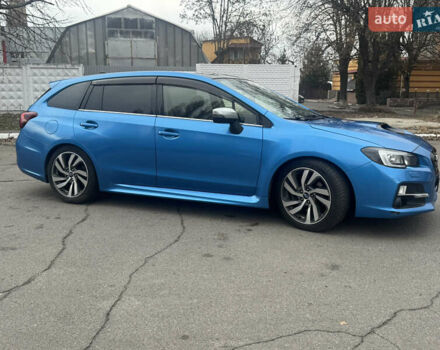 Синий Субару Levorg, объемом двигателя 1.6 л и пробегом 150 тыс. км за 17000 $, фото 4 на Automoto.ua