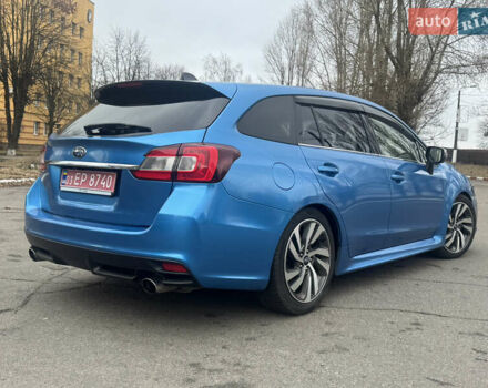 Синий Субару Levorg, объемом двигателя 1.6 л и пробегом 150 тыс. км за 17000 $, фото 5 на Automoto.ua