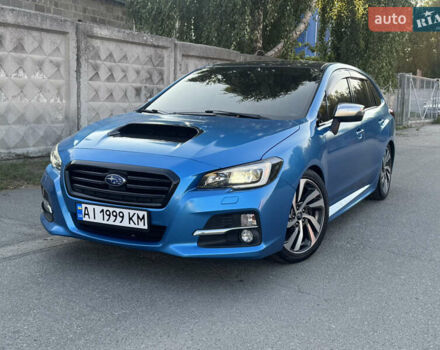 Синий Субару Levorg, объемом двигателя 1.6 л и пробегом 150 тыс. км за 17000 $, фото 1 на Automoto.ua