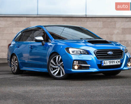 Синий Субару Levorg, объемом двигателя 1.6 л и пробегом 154 тыс. км за 15000 $, фото 1 на Automoto.ua