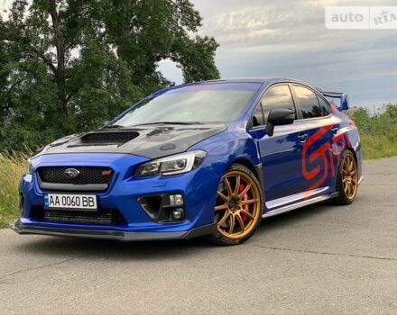 Синій Субару WRX STI, об'ємом двигуна 2.5 л та пробігом 48 тис. км за 40000 $, фото 1 на Automoto.ua