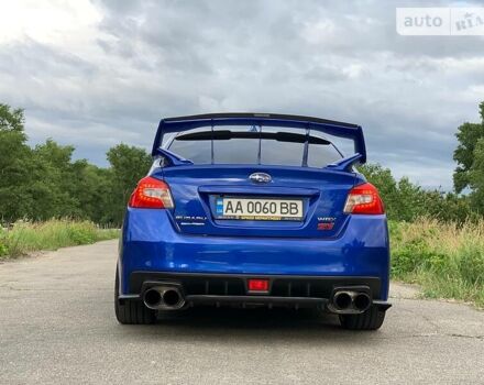 Синий Субару WRX STI, объемом двигателя 2.5 л и пробегом 48 тыс. км за 40000 $, фото 5 на Automoto.ua