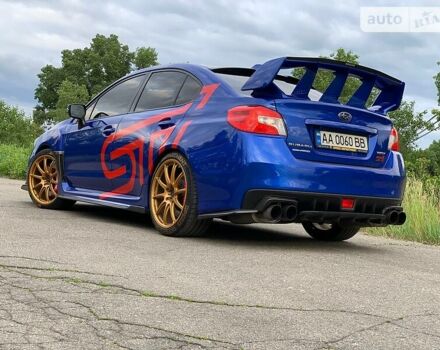 Синій Субару WRX STI, об'ємом двигуна 2.5 л та пробігом 48 тис. км за 40000 $, фото 4 на Automoto.ua