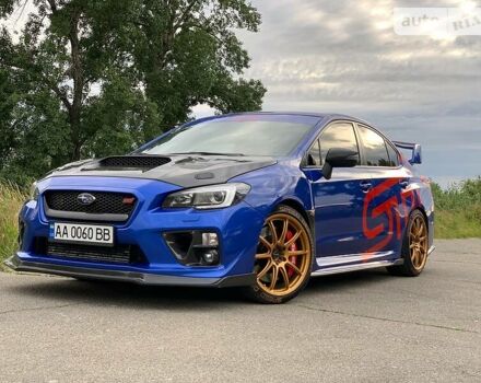 Синий Субару WRX STI, объемом двигателя 2.5 л и пробегом 48 тыс. км за 40000 $, фото 2 на Automoto.ua