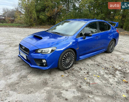 Синий Субару WRX STI, объемом двигателя 2.46 л и пробегом 127 тыс. км за 25000 $, фото 1 на Automoto.ua
