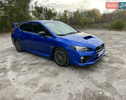 Синий Субару WRX STI, объемом двигателя 2.46 л и пробегом 127 тыс. км за 25000 $, фото 2 на Automoto.ua