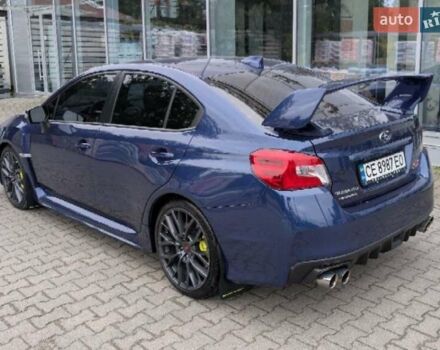 Синий Субару WRX STI, объемом двигателя 2.5 л и пробегом 129 тыс. км за 26500 $, фото 4 на Automoto.ua