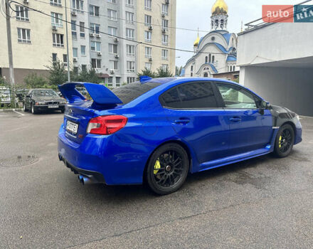 Синий Субару WRX STI, объемом двигателя 2.46 л и пробегом 37 тыс. км за 27000 $, фото 3 на Automoto.ua