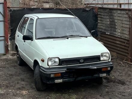 Сузуки Альто 1995 в Днепре (Днепропетровске) на Automoto.ua Белый Сузуки Альто, объемом двигателя 0.8 л и пробегом 100 тыс. км за 500 $, фото 1 на Automoto.ua