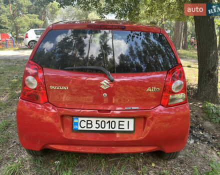 Красный Сузуки Альто, объемом двигателя 1 л и пробегом 182 тыс. км за 4000 $, фото 3 на Automoto.ua