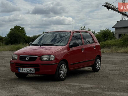 Красный Сузуки Альто, объемом двигателя 1.1 л и пробегом 150 тыс. км за 2950 $, фото 1 на Automoto.ua