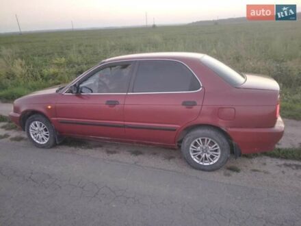 Сузукі Балеро 1996 у Волочиске на Automoto.ua Червоний Сузукі Балеро, об'ємом двигуна 1.3 л та пробігом 350 тис. км за 1300 $, фото 1 на Automoto.ua