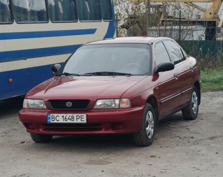 Красный Сузуки Балеро, объемом двигателя 1.6 л и пробегом 297 тыс. км за 2400 $, фото 1 на Automoto.ua