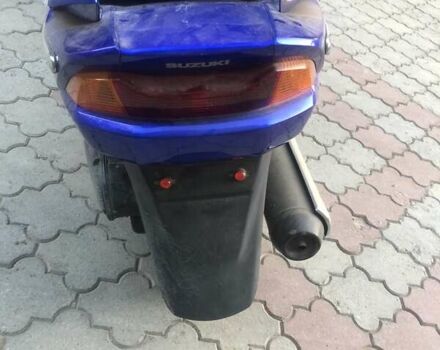 Синий Сузуки Бургман, объемом двигателя 0.25 л и пробегом 5 тыс. км за 500 $, фото 5 на Automoto.ua