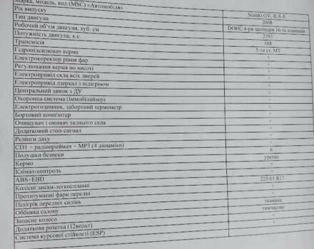 Сірий Сузукі Гранд Вітара, об'ємом двигуна 2.4 л та пробігом 70 тис. км за 8477 $, фото 9 на Automoto.ua