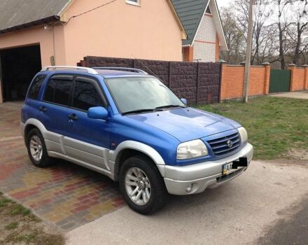 Синий Сузуки Гранд Витара, объемом двигателя 2 л и пробегом 190 тыс. км за 8000 $, фото 1 на Automoto.ua