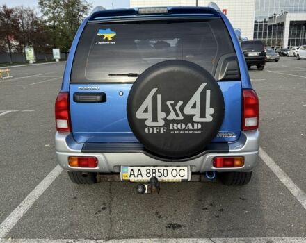 Синий Сузуки Гранд Витара, объемом двигателя 2 л и пробегом 190 тыс. км за 8000 $, фото 5 на Automoto.ua