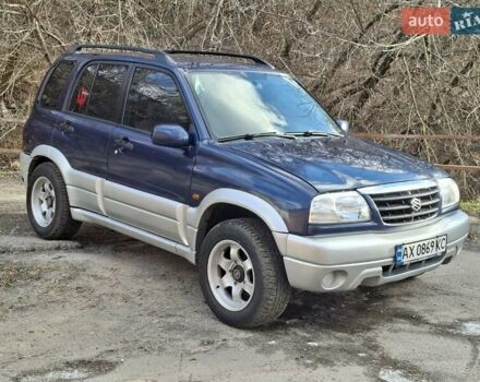 Синий Сузуки Гранд Витара, объемом двигателя 2 л и пробегом 186 тыс. км за 6500 $, фото 1 на Automoto.ua
